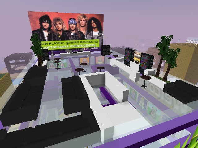 GUNS N ROSES NOW PLAYING AT HIPPIE PANDAS ROOFTOP BAR & EVENTS CENTRE, ROCK ON!!!!!!
