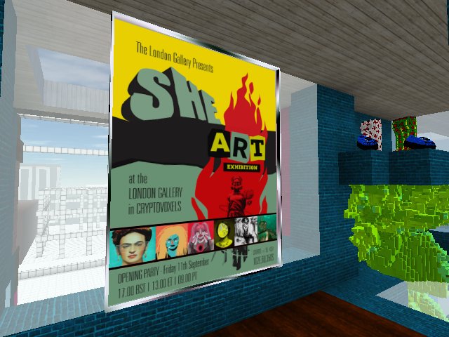 SHE ART - Opening Party Friday 11th September 17:00 BST