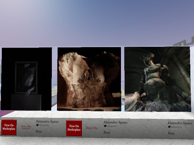 Artist @alespanoch in Heretique 121 Winter Exhibition