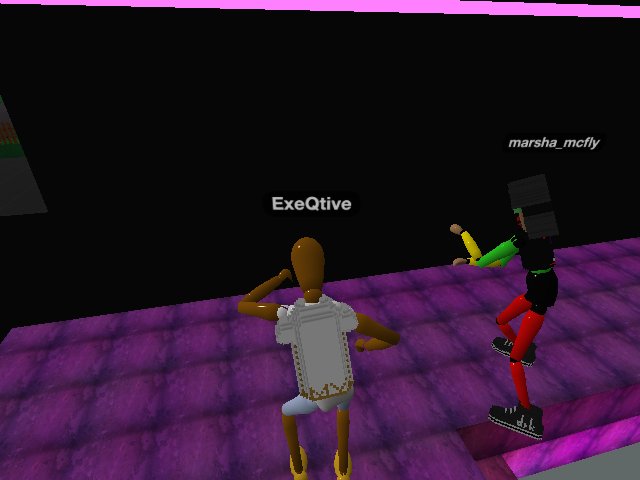 We in here