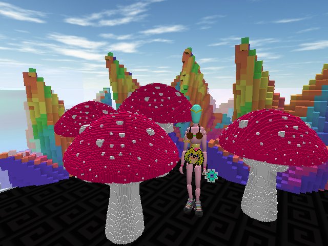 Enjoying the Mushrooms :p