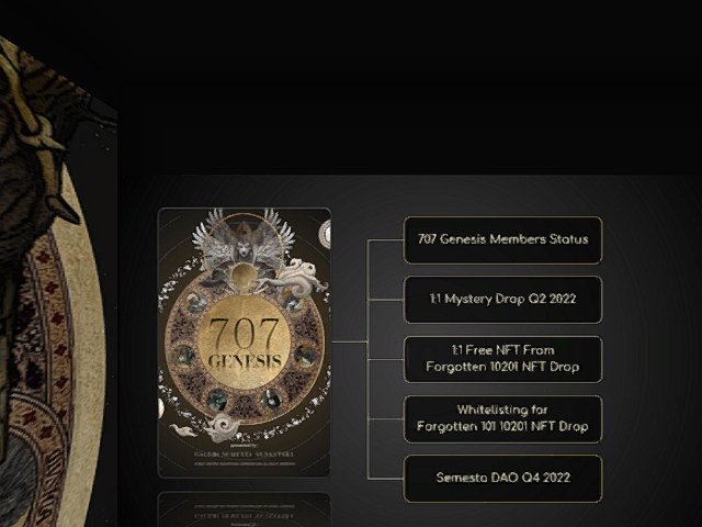 SAPTA SEMESTA JAGADNATA
707 GENESIS ROADMAP