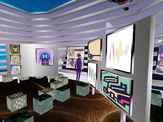 I had the tremendous opportunity to spend some time with my new friend and neighbor, Elated_Pixel (@voxeliving)
CV has afforded me so many perspectives into the metaverse/crypto space. Now come check out this gallery!