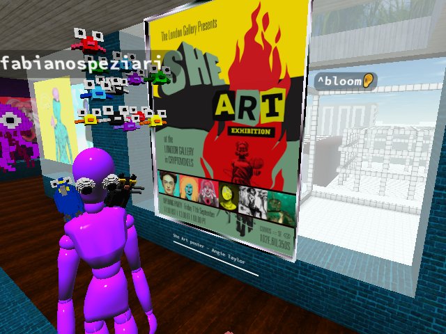 Dancing at SHE ART!