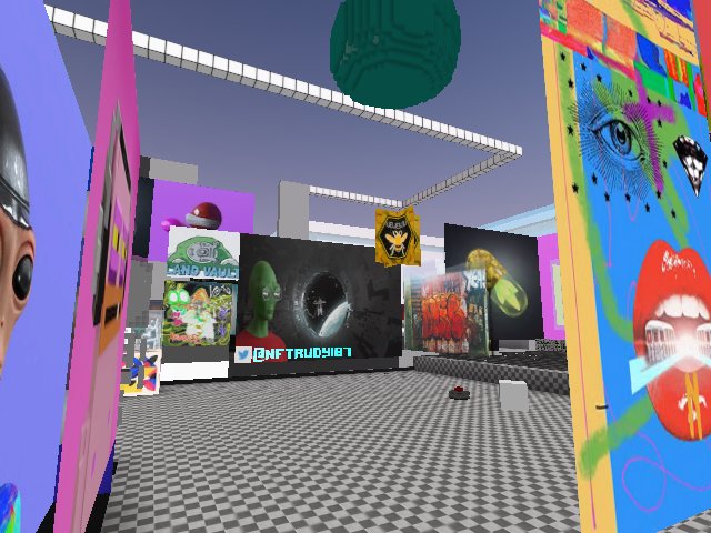 ... so many amazing things in cryptovoxels