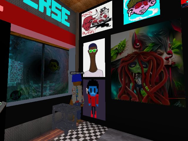 ... just hiding in the corner checking it out yo yo I'm adotmays.eth the author of "Death to Fiat" https://opensea.io/assets/matic/0x2953399124f0cbb46d2cbacd8a89cf0599974963/90293648994127160593305770661764903536179871156738121781536752381884473802759/