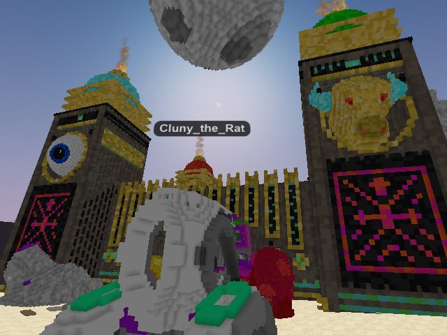hmm the walls are breathing and giant eyeballs and yeah just another night in CV