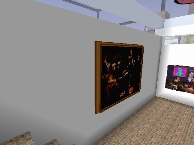 voxelized Caravaggio