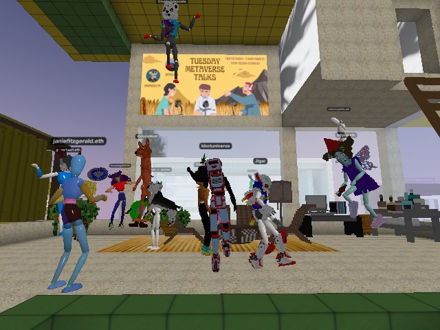 TUESDAY METAVERSE TALKS W/ BITPIXI!