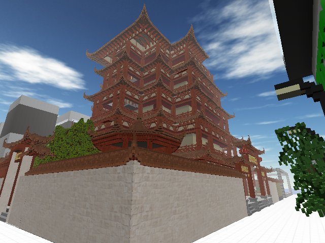 $Whale Pagoda - VoxelArchitects