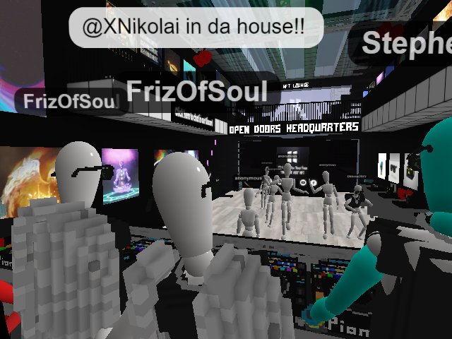 Free NFT for attending our metaverse concert happening from Open Doors HQ - Home of music television! Come party!