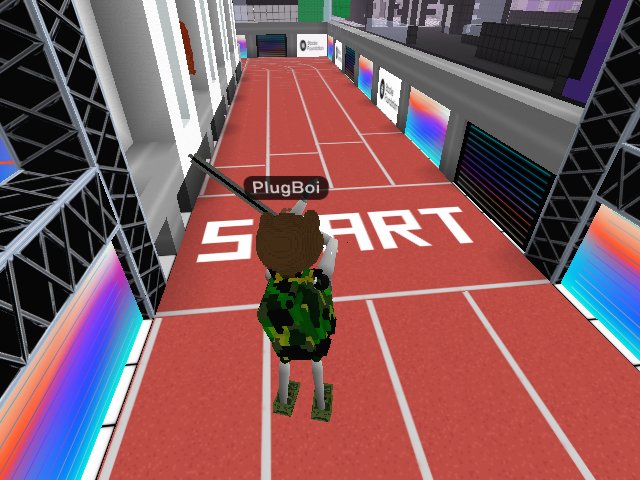 womp it up on the track