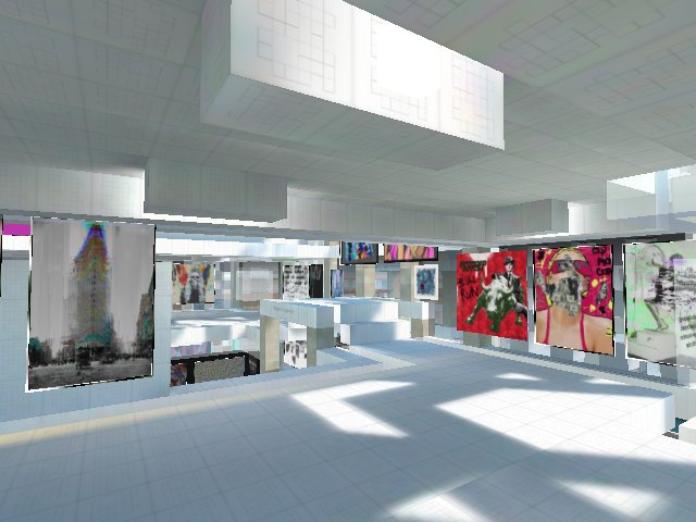 #MoCAmuseum overview from level 1