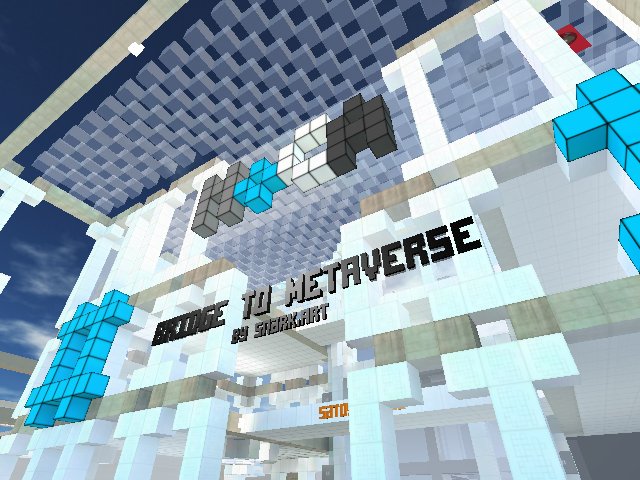 See you on 24 Spetember for @snarkdotart "Bridge to Metaverse" exhibition and event at #MoCAgalleries (Satoshi Hall) in @cryptovoxels
