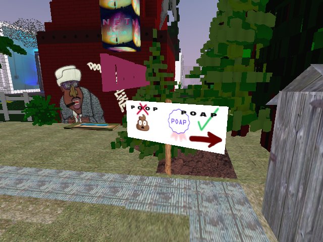 just a clarification. poap not poop. there could be a poop poap but thats a whole diferent convo...