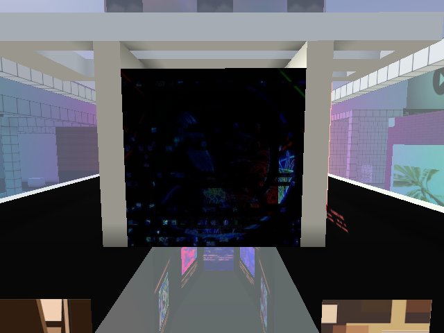 二层展厅穿越装置