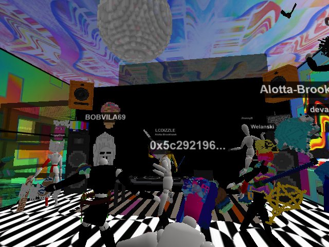I'm naked and dancing!