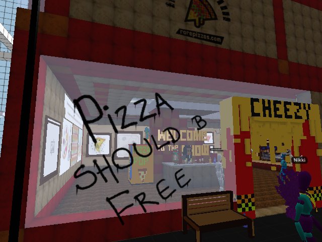 pizza should b free
