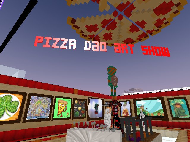 PizzaDAO art show