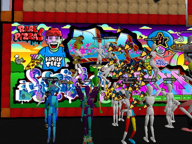 Pizza Fam HAngout! Pi Day Community ArthShow PizzaDao RarePizzas