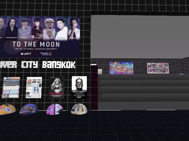 To the moon auction.  Artworks in this exhibition is minted on JNFT platform.  See this at auction house on 19 MAR 2022