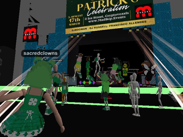 come play Mad bop St. Patricks Day Party