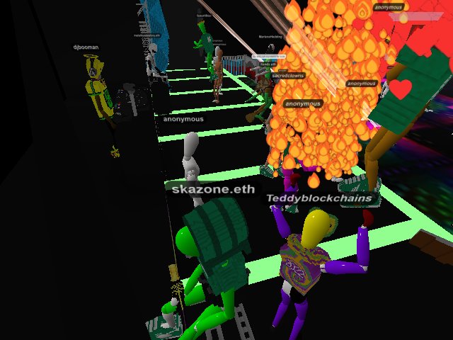 even in the metaverse i bring my own bottle in to drink in the cut