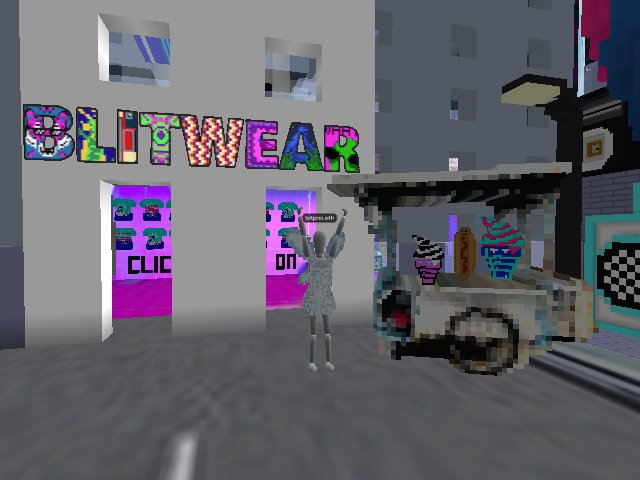 Hotdog spotted photo-bombing the blitmaps?!