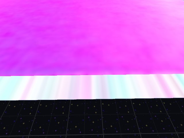 what's that? there should be a white floor (or purplish as i pumped up the lights to 100%) up to the parcel border. this is after baking the lightmap