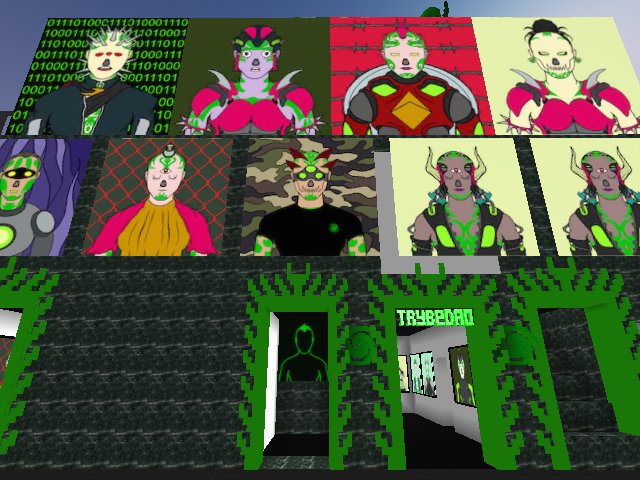 Trybals Gallery work in progress