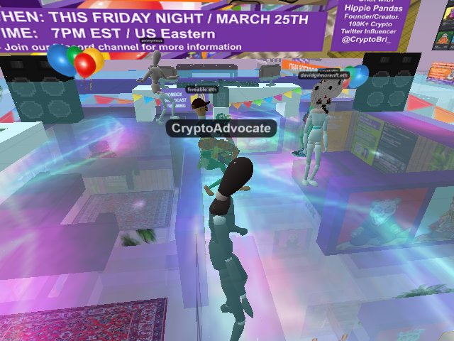 Come chat meta stuff & get yourself a free Panda NFT @ HippiePandas HQ