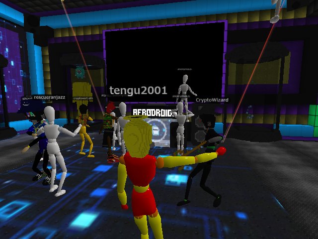 Jamming at the AfroDroid Music Video Festival - these music videos are so good.