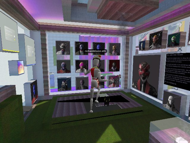 #PsychedelicsAnonymous #WeAreTheNight #cryptovoxels #PAverse #metaverse