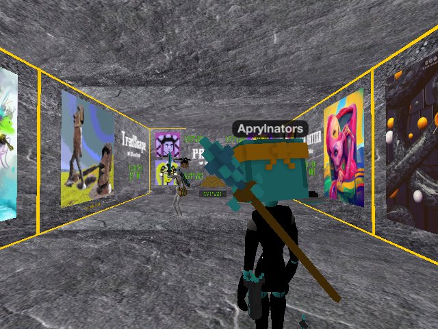 NFTemple Art Gallery!!!  We chillin.  Open Invite.