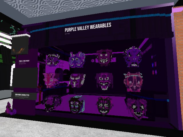 Purple Valley Wearables - created in VR