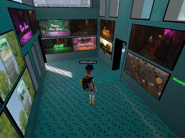 3D animation/NFT gallery