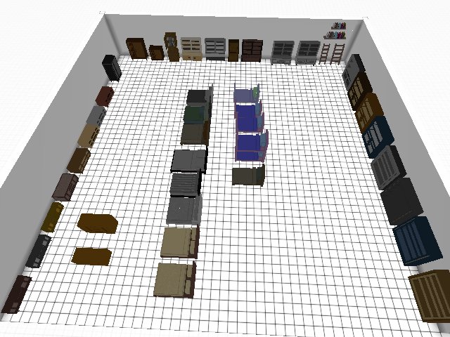 beds and credenzas