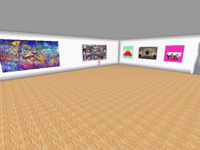 Metaverse exhibition
