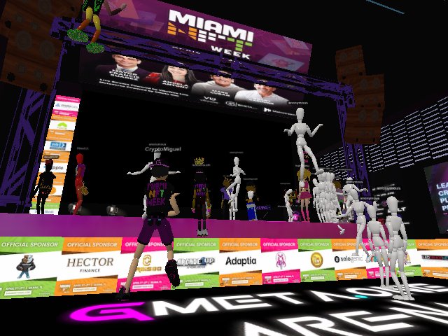 #MiamiNFTWeek in GMetaArena... Just AWESOME!!