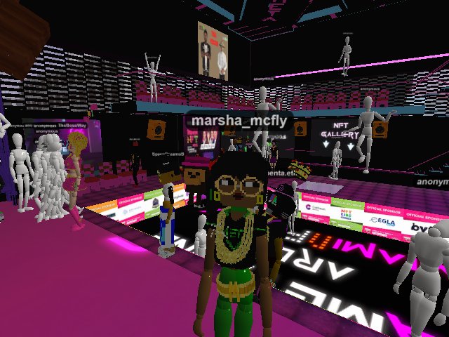 Rufus and Me at GMeta Arena. Legendary things going down. You pulling up or nah?