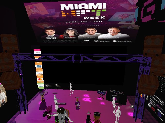 LAST Day of MIAMI NFT WEEK in GMetaOne Arena!