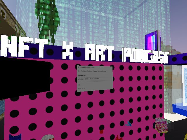 Hideki is now broadcasting Japanese Art News