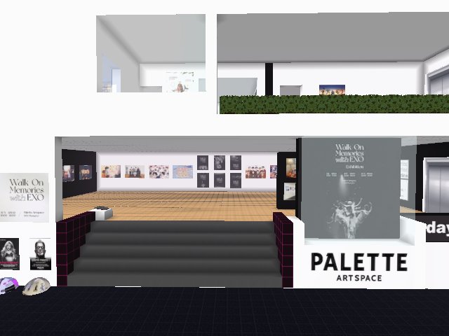 10th Anniversary with EXO in Metaverse and  in real life at Palette Artspace, Thailand.