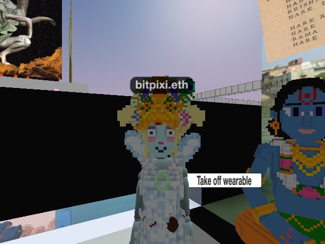 Come try Krshna's crown. He said its ok.