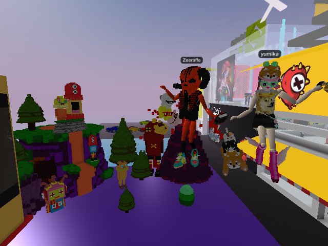 Chill  & Build w/ @yumika & @zeeraffe