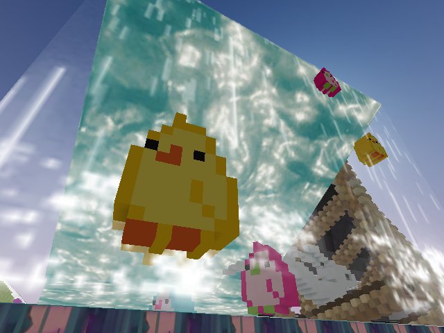 baby chicks in waterfall!!!!!