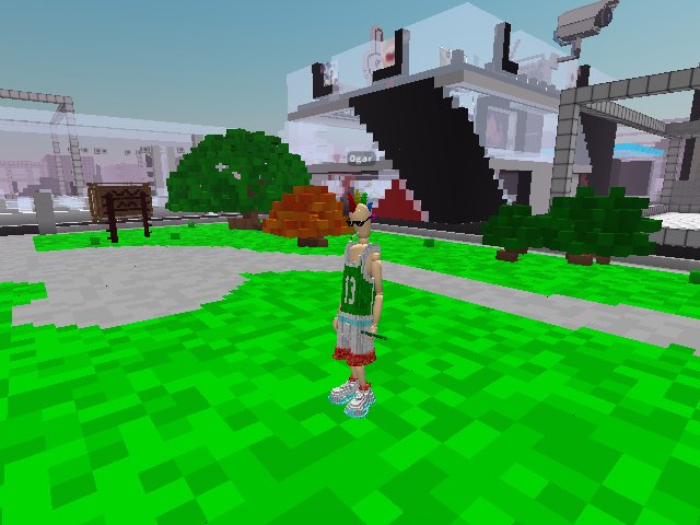 The first dude I've met around. Cool punk, though he smokes too much xD
