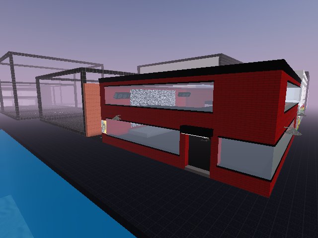 Exterior shot - coming together!