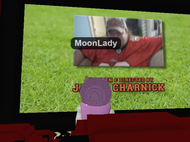 Watching a movie in the metaverse!