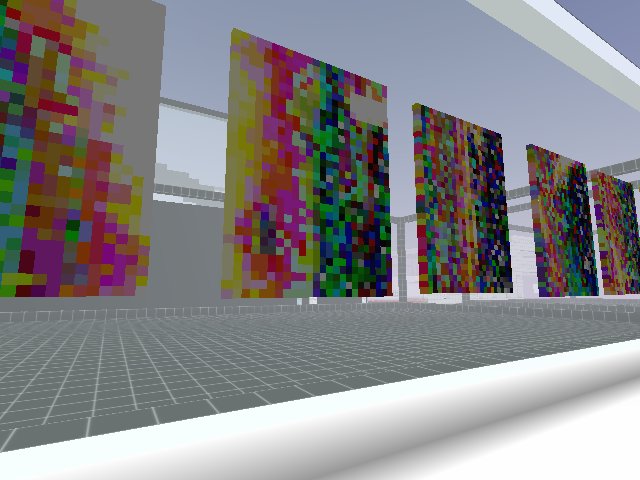 Interwoven #Generative VHS #Voxel Rugs by Tewz
@Patternbase @Cryptovoxels Wearables

#Textiles & #VHS share a common thread; they're interwoven. The TV signal is reduced 5 MHz - 3.2 MHz by separating the interwoven Y & C signals

https://opensea.io/assets?search[query]=interwoven%20vhs